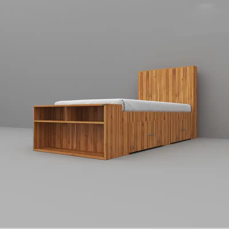 تصویر تخت خواب تکنفره مدل 102 | فروشگاه عرشیا